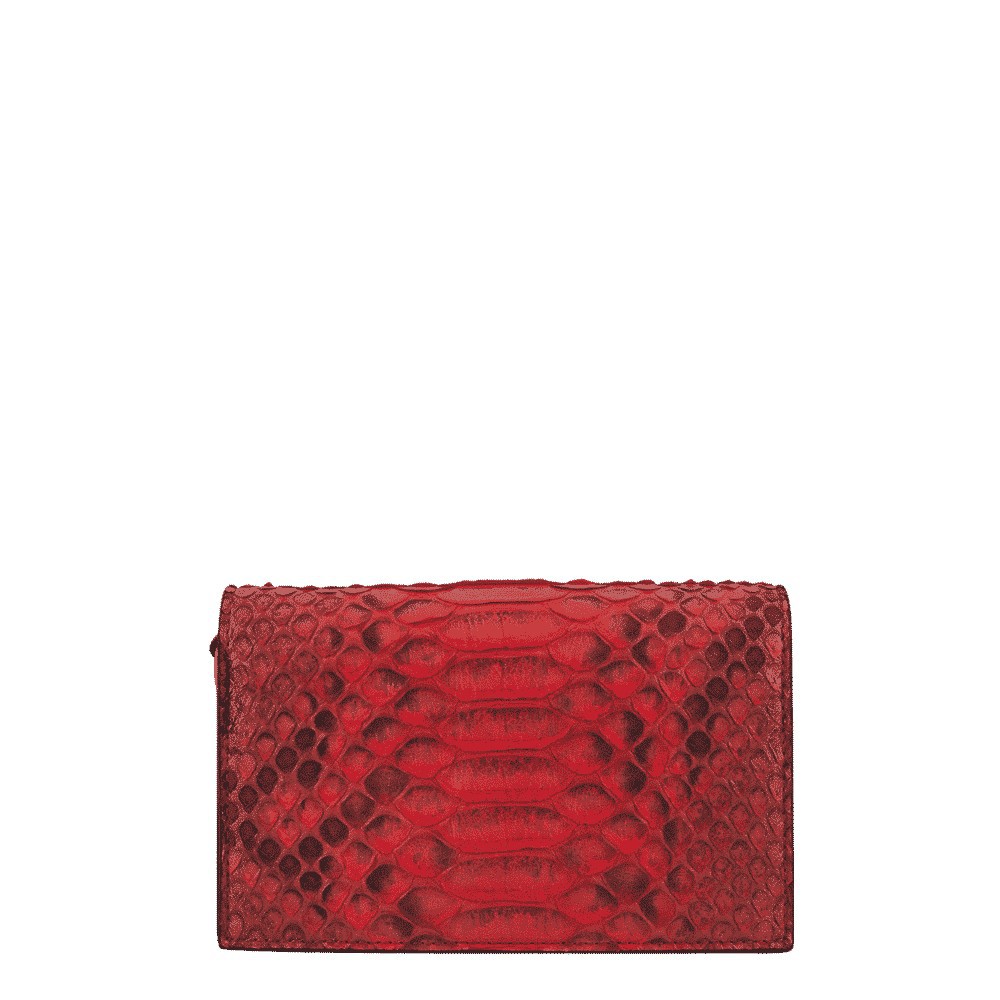 Túi xách nữ đeo chéo da trăn Efora Boa Shoulder Bag 78125-RED