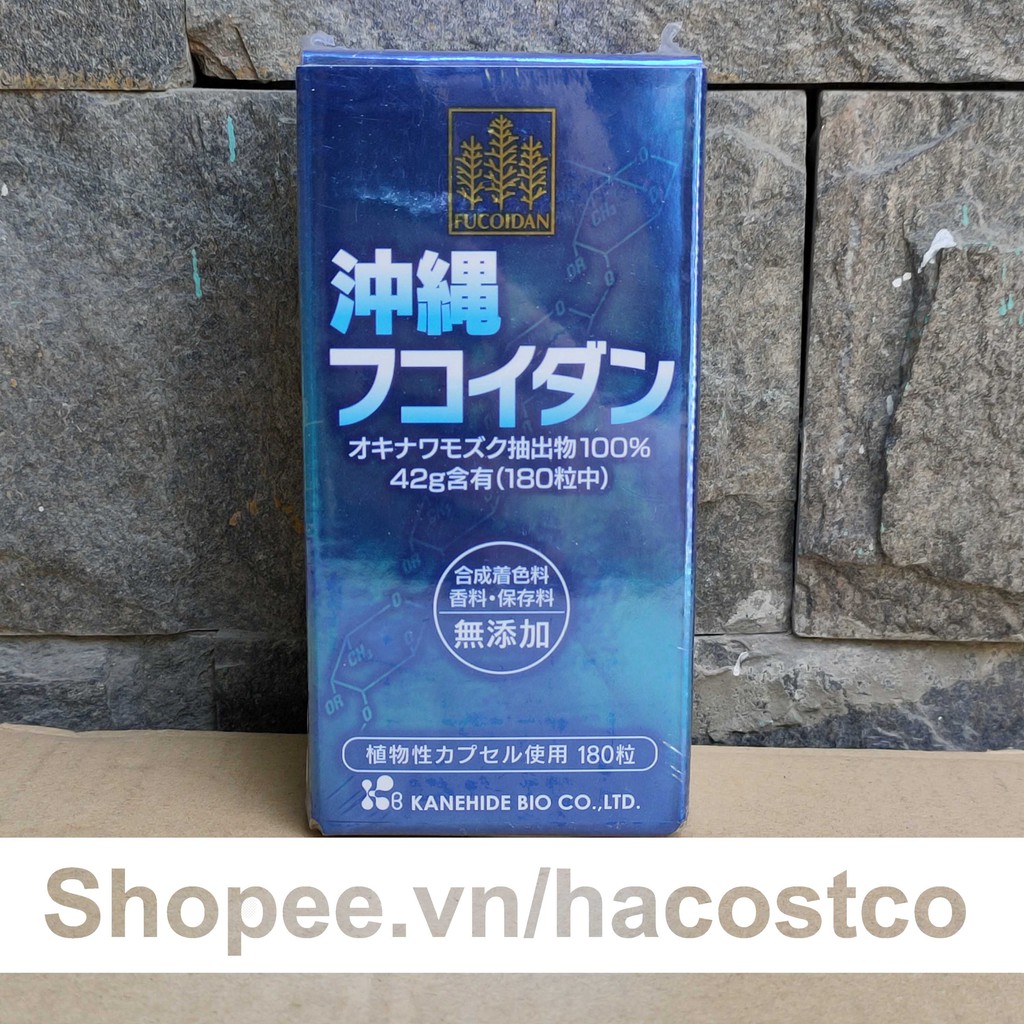 Viên Uống Okinawa Fucoidan Của Nhật 180 Viên - Fucoidan Okinawa