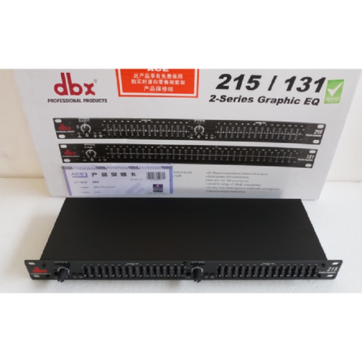 Đầu lọc xì Equalizer DBX 215 vang karaoke