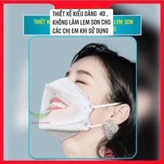 Combo 4 gói khẩu trang 4d mask kháng khuẩn - ảnh sản phẩm 2