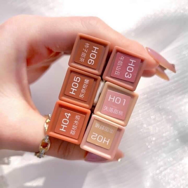 Son Kem Lì Colordiary hãng HERORANGE  Mềm Mịn Như Nhung Bền Màu Với Thiết Kế Ống Vuông Nắp Trong Sang Trọng | BigBuy360 - bigbuy360.vn