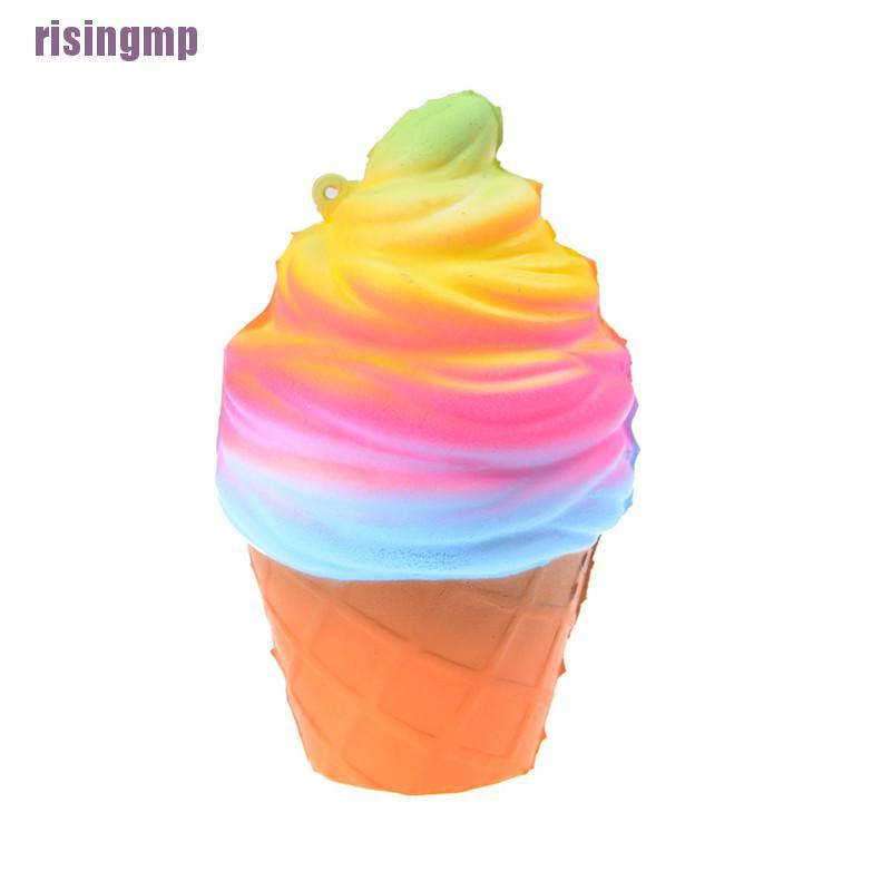 1 Đồ Chơi squishy Hình Cầu Vồng Dễ Thương Cho Bé