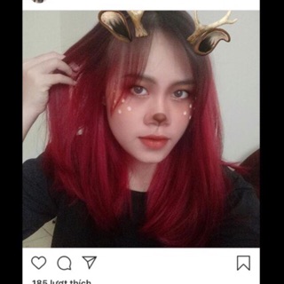 Thuốc nhuộm tóc màu ĐỎ TƯƠI