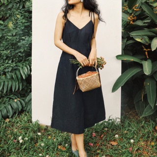 Đầm hai dây LIBE LIBÉ dự tiệc dạo phố buổi đêm Size S