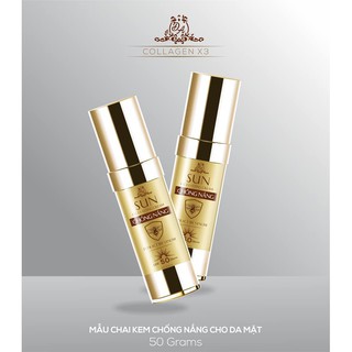 Kem chống nắng collagen x3 chiết xuất nọc ong - Đông Anh 50gr (chính hãng100%)