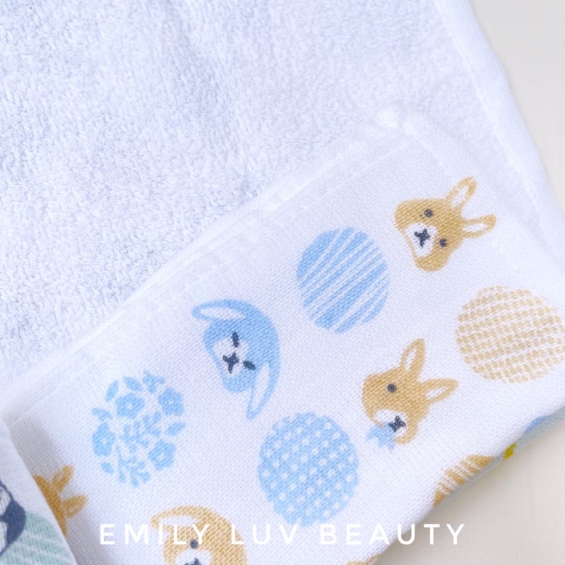 Khăn xô 2 mặt lau mặt lau tay cho bé Pile & Gauze