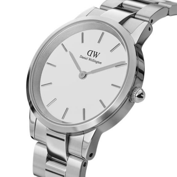 (Chính Hãng) Đồng hồ Nam Nữ Daniel Wellington Iconic Link Silver DW00100207