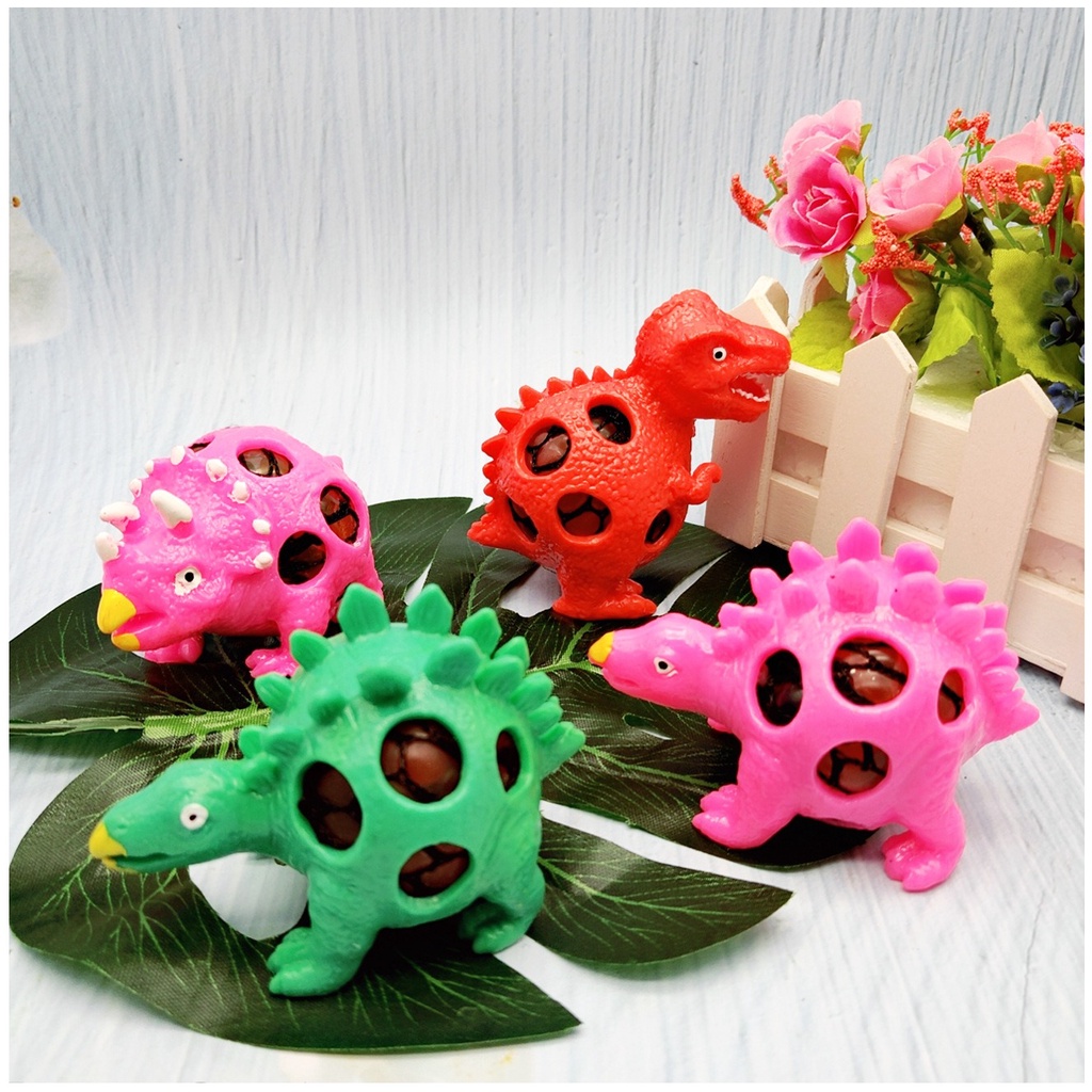 Squishy Khủng Long Bóp Hạt Mochi hình dơi đen mềm mịn dễ thương chân thực giảm stress co dãn đàn hồi ngộ nghĩn