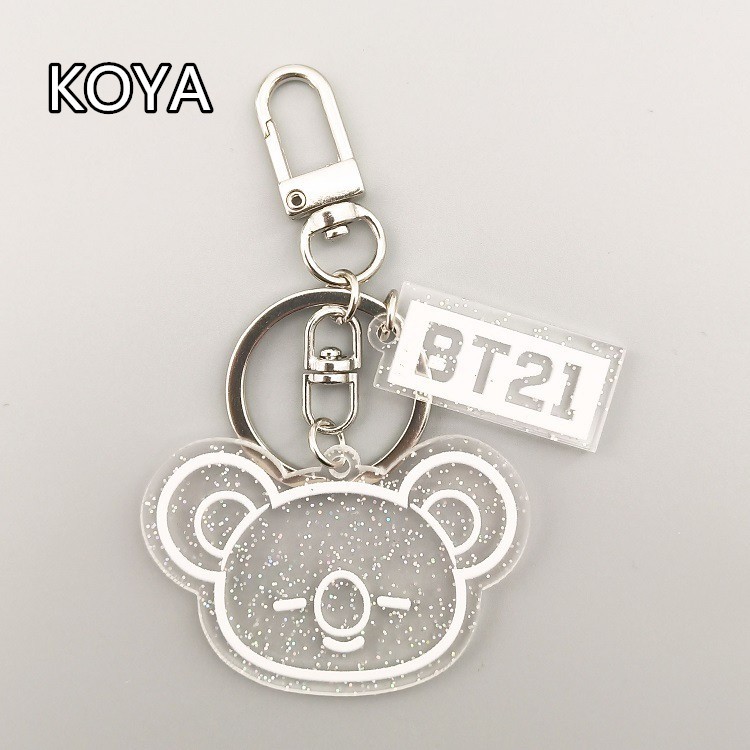 Móc khóa cá tính dành cho fan nhóm nhạc BTS