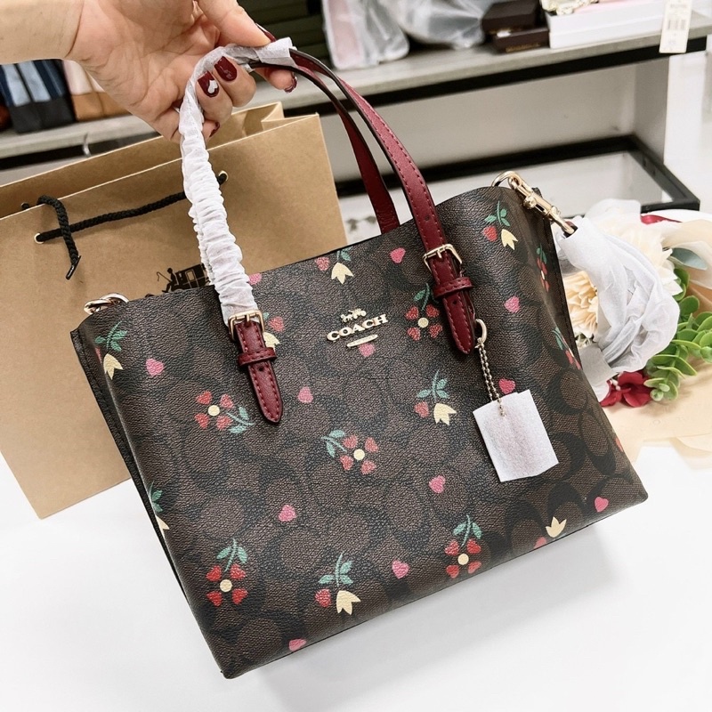 📛SALE📛TÚI COAH MOLLIE TOTE SIZE 25 NỮ NHIỀU MÀU
