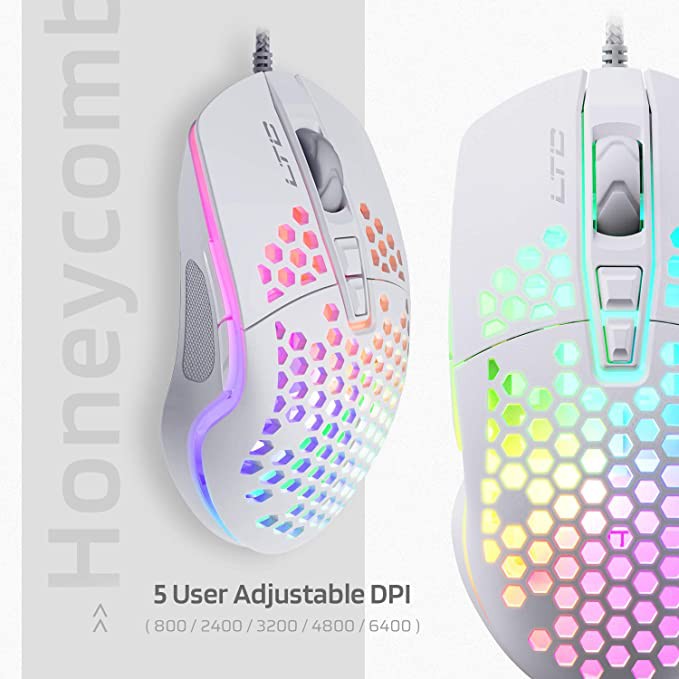 Chuột Gaming E-DRA EM616 Led RGB - Bảo Hành 24 Tháng
