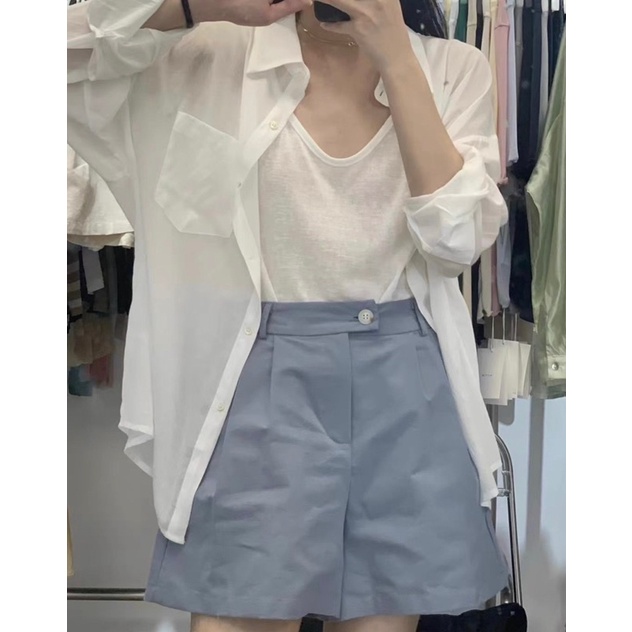 SET 3 MÓN : ÁO KHOÁC TƠ + ÁO LÓT + QUẦN SHORT XANH