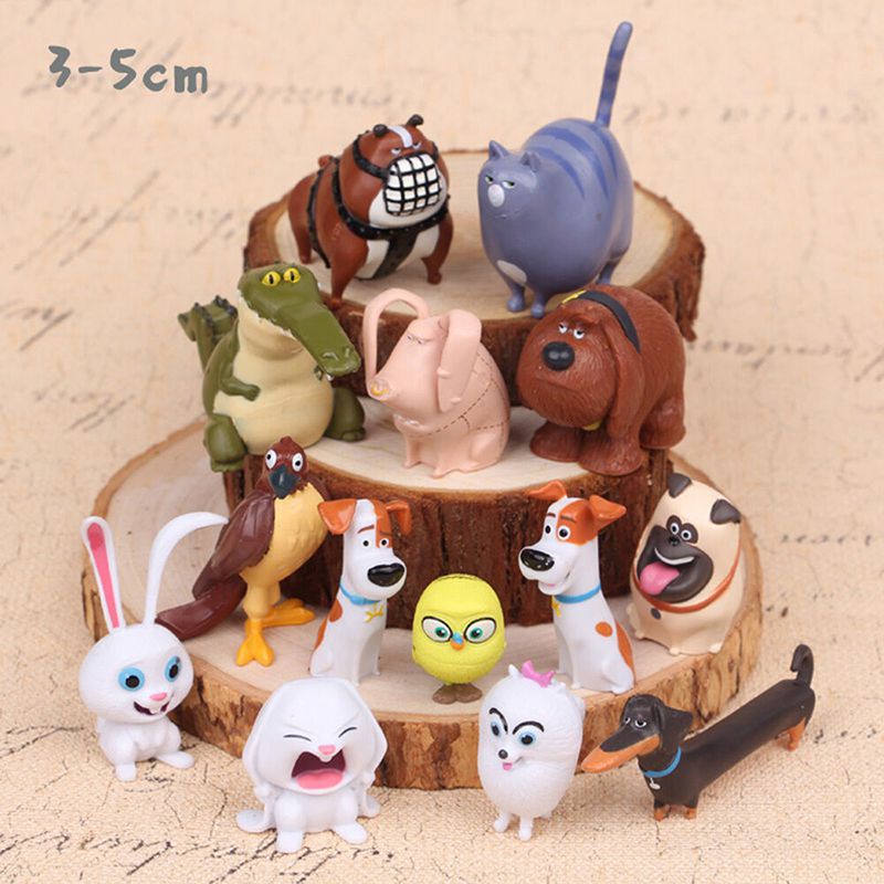 Chloe Set 14 Mô Hình Đồ Chơi Nhân Vật Siêu Anh Hùng The Secret Life of Pets