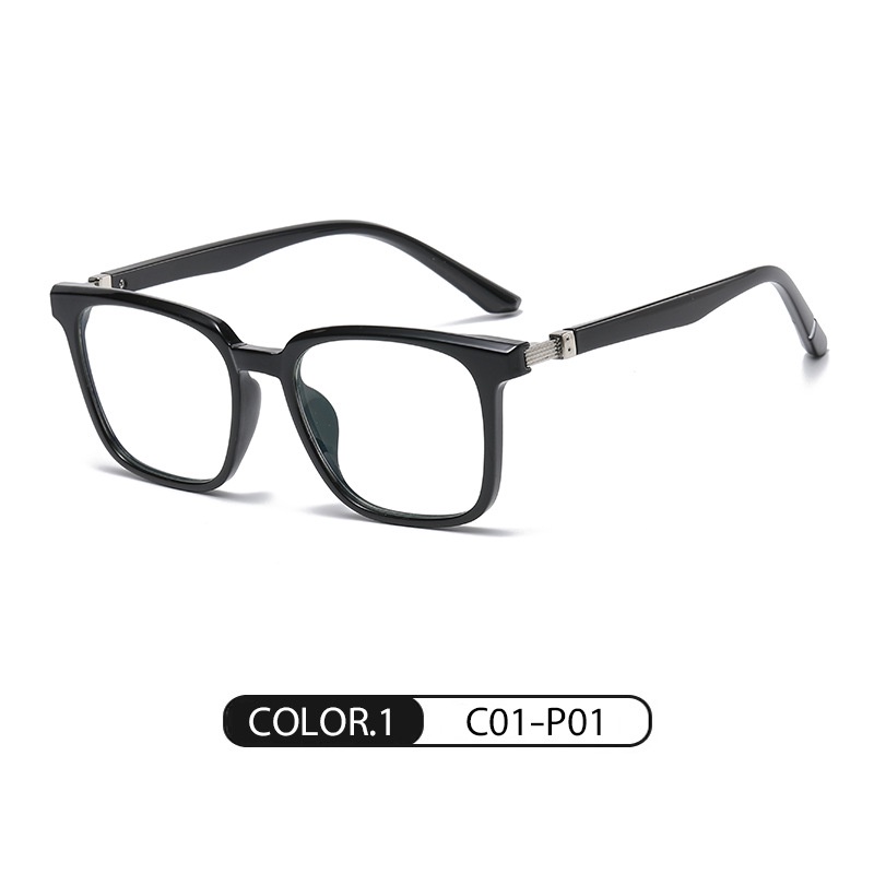 Mắt kính Zelin TJ866 TR90 gọng phẳng nhẹ chống tia xanh lam có hộp bắt mắt cho nam và nữ