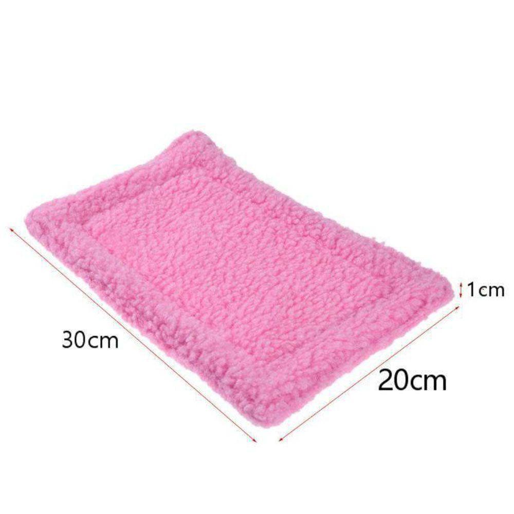 Đệm Ngủ Hai Mặt Giữ Ấm Mùa Đông Cho Chuột Hamster / Thỏ / Heo Guinea
