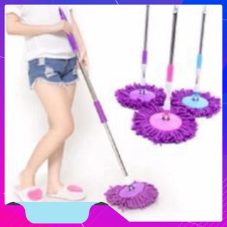 (GIA DỤNG LOẠI 1) CÂY CHỔI LAU NHÀ THÁI LAN XOAY 360 ĐỘ