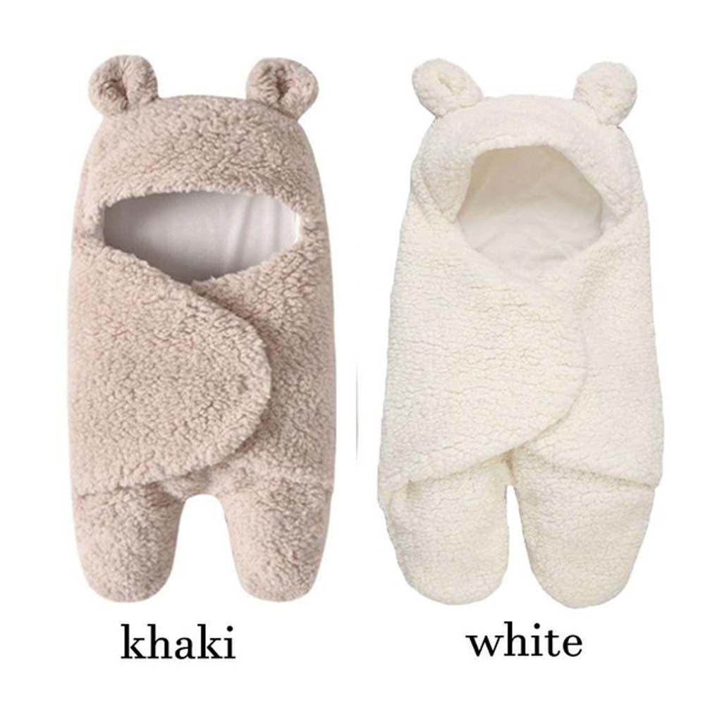 Túi Ngủ Cotton Flannel Dày Mềm Mại Dành Cho Bé Sơ Sinh