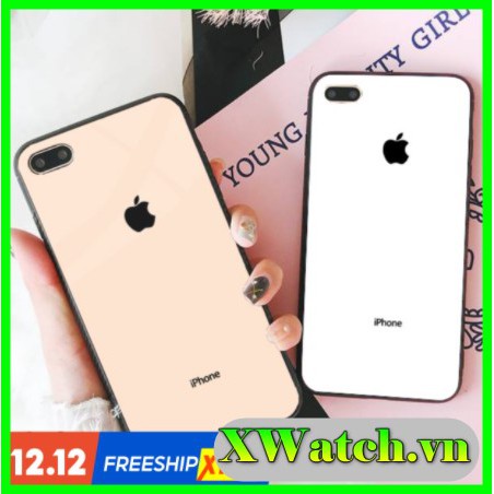 Ốp lưng cường lực OPPO F5 / F7 / F9 / A7 / A3S giả iphone X che lỗ vân tay