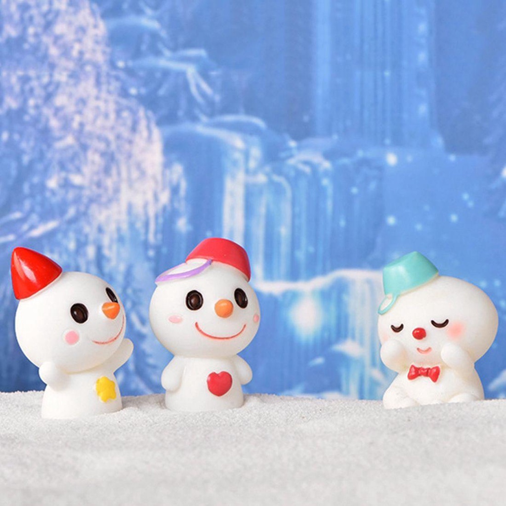 1 Tượng Người Tuyết Hoạt Hình Trang Trí Giáng Sinh