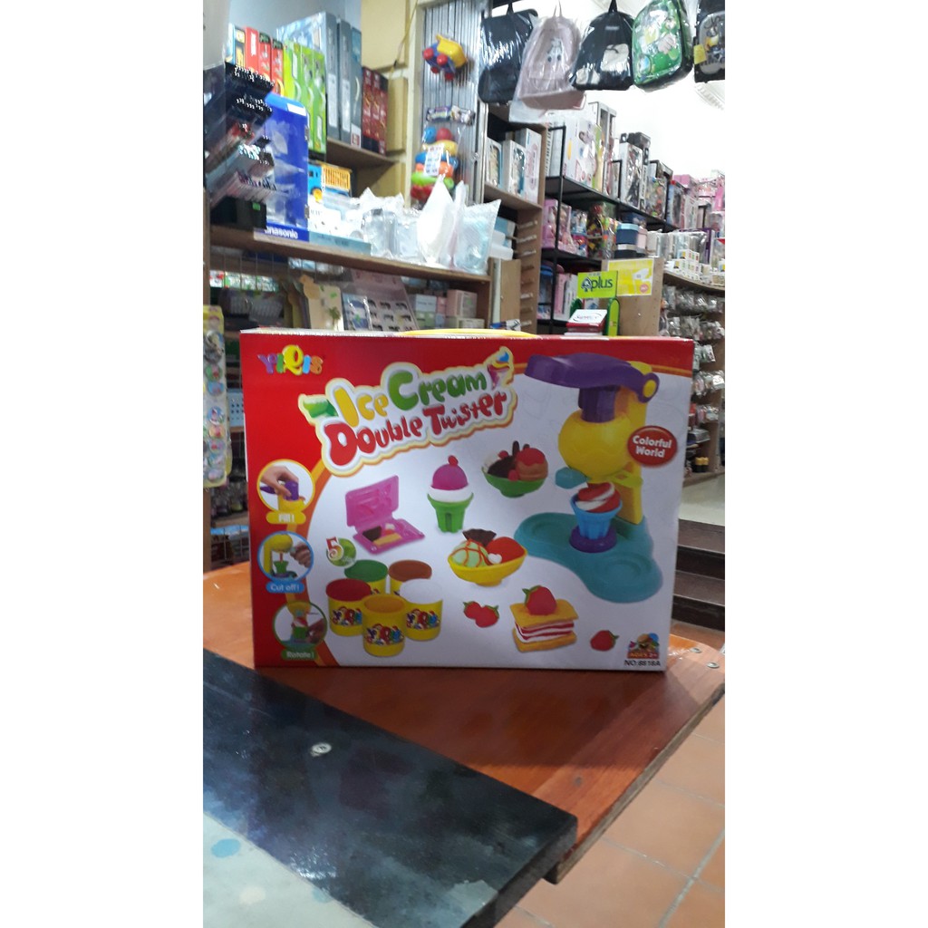 Bộ đất nặn làm kem