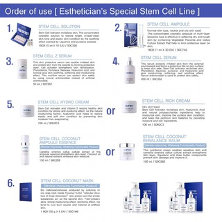 Mặt Nạ Ronas Stem Cell Coconut (Hộp 5 miếng) Chính hãng