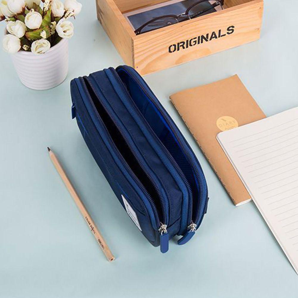 PISTA Túi Đựng Bút Bằng Vải Canvas Thiết Kế Dễ Thương Tiện Dụng Cho Học Sinh