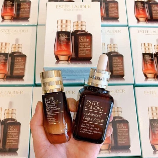 Set serum Estee Lauder ( Serum mặt 50ml + serum mắt 15ml)