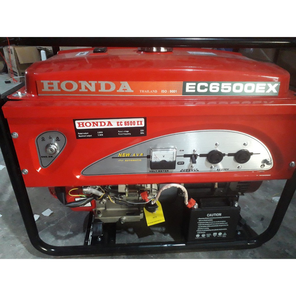 [FREESHIP] Máy Phát Điện Honda Chạy Xăng 5kw EC6500EX Đề