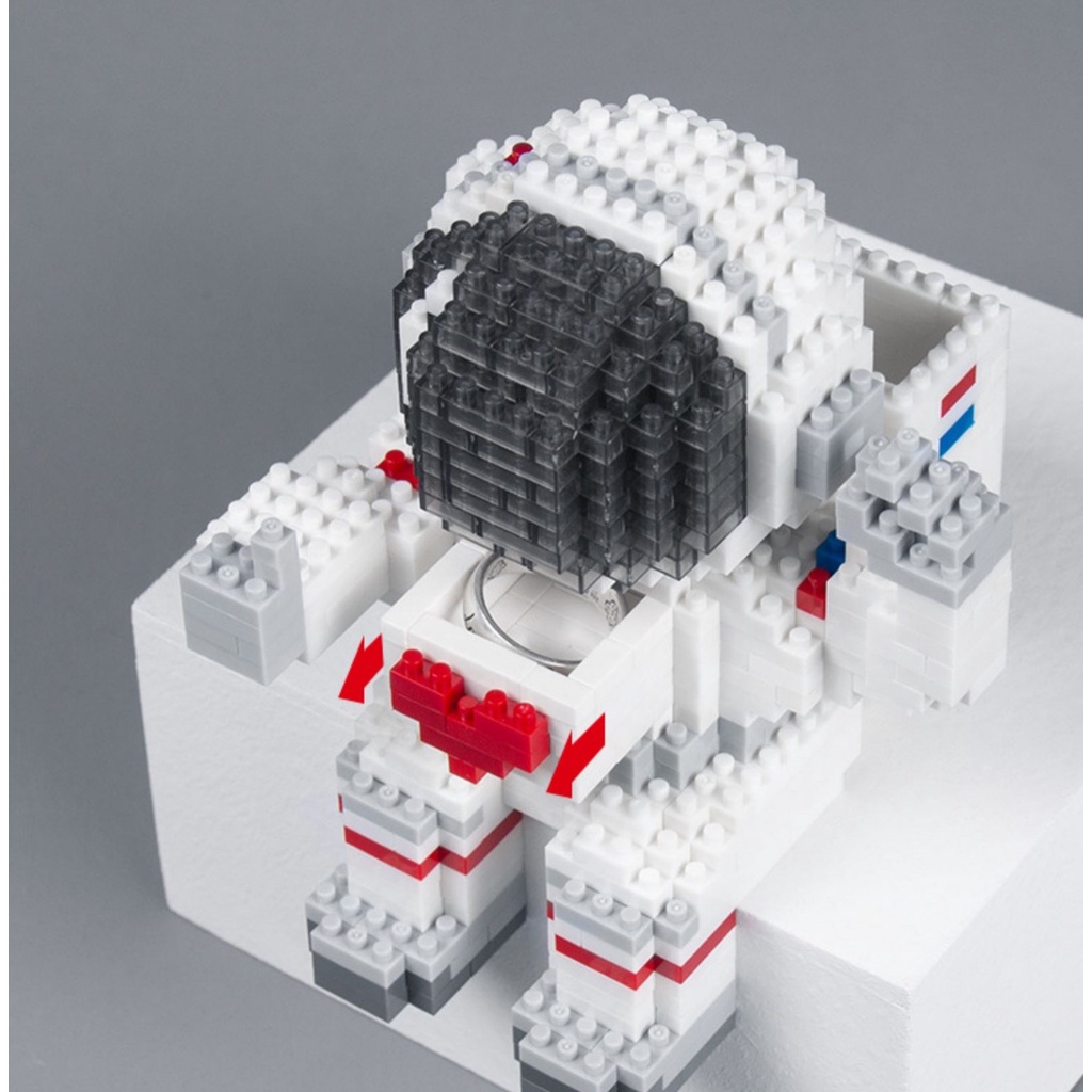 Đồ chơi lắp ráp 3D - Mô hình Phi Hành Gia Vũ Trụ quà tặng ý nghĩa