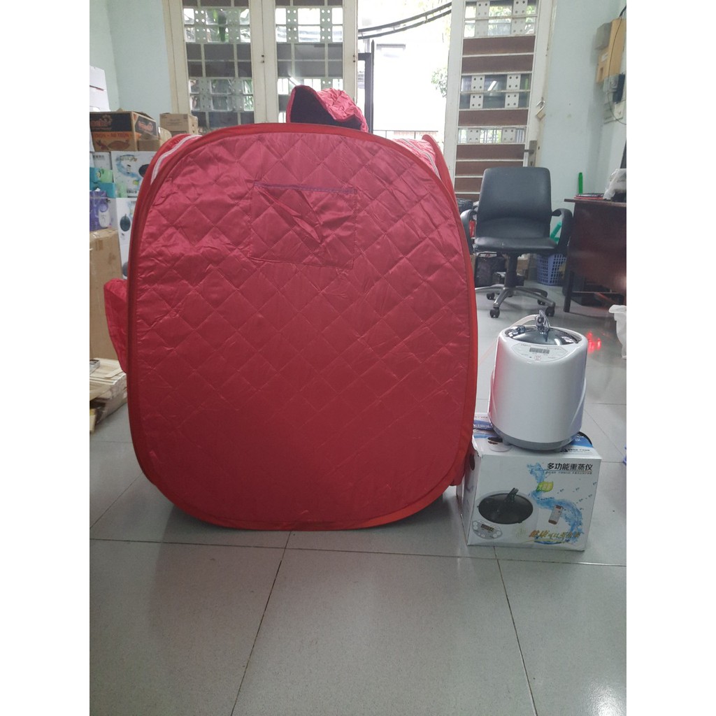 Bộ lều xông cao cấp vuông + nồi xông HERO 2.6 lít , tặng ổ 3 châu, bảo hành 6 tháng.