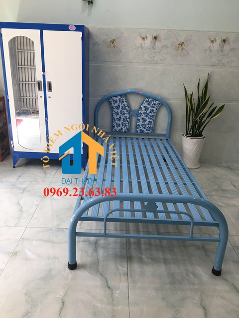 Giường sắt 1m6x2m giá rẻ | BigBuy360 - bigbuy360.vn