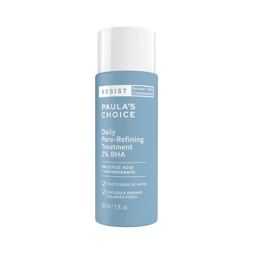 Dung dịch tẩy da chết và thu nhỏ lỗ chân lông Paula's Choice Resist Daily Pore Refining Treatment 2% BHA 88ml mã 7820 | BigBuy360 - bigbuy360.vn