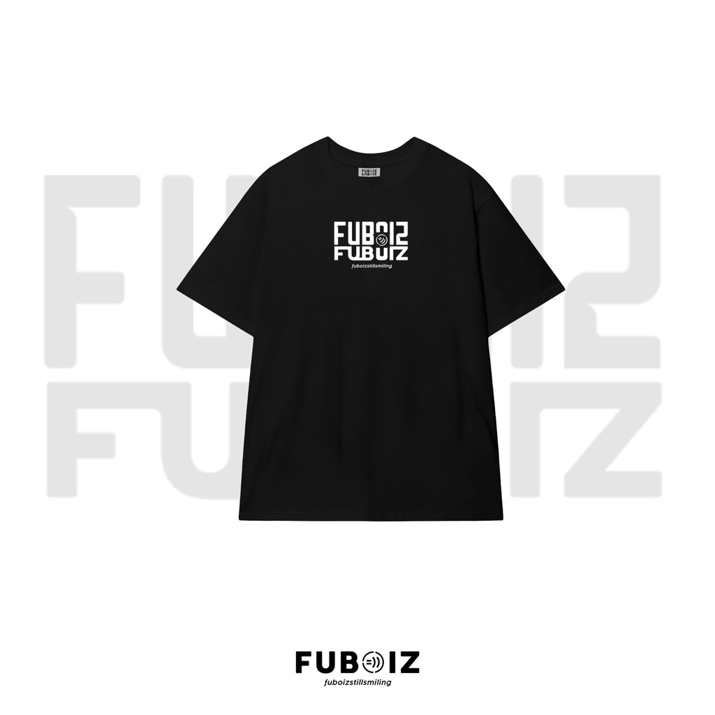 Áo thun FUBOIz Double Double Black Tee
