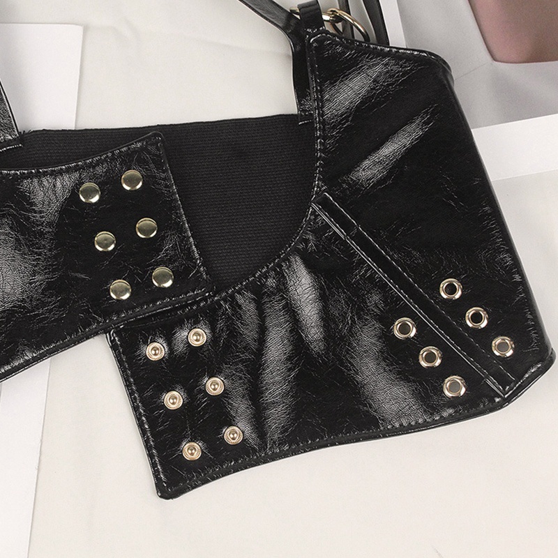 Áo Nịt Ngực Corset Có Khóa Cài Phong Cách Gothic Gợi Cảm Tùy Chỉnh Cho Nữ