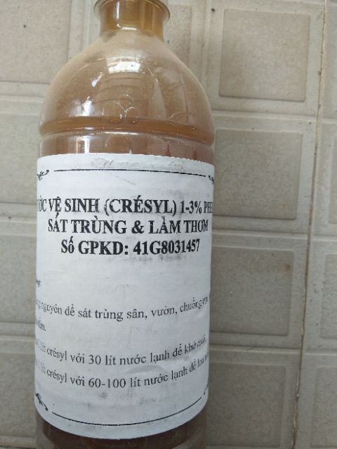 Nước vệ sinh sát trùng khử mùi phân nước tiểu chó mèo 1 lít