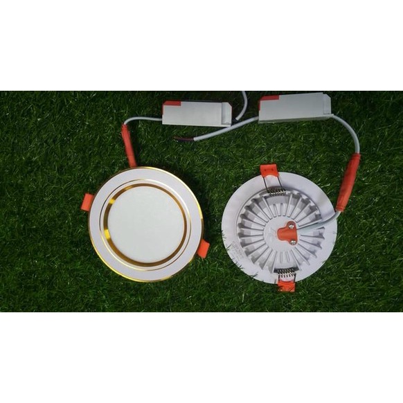 Đèn LED âm trần Downlight đổi màu 3 chế độ  9W - BH 2 năm, đèn trần