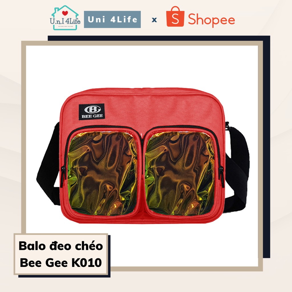 Túi Đeo Chéo Nam Nữ Thời Trang Kiếng Bóng Hologram K010 | BEE GEE