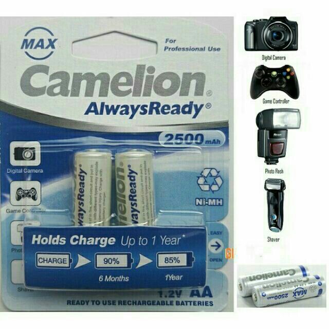 Pin tiểu sạc AA Camelion 2300mAh