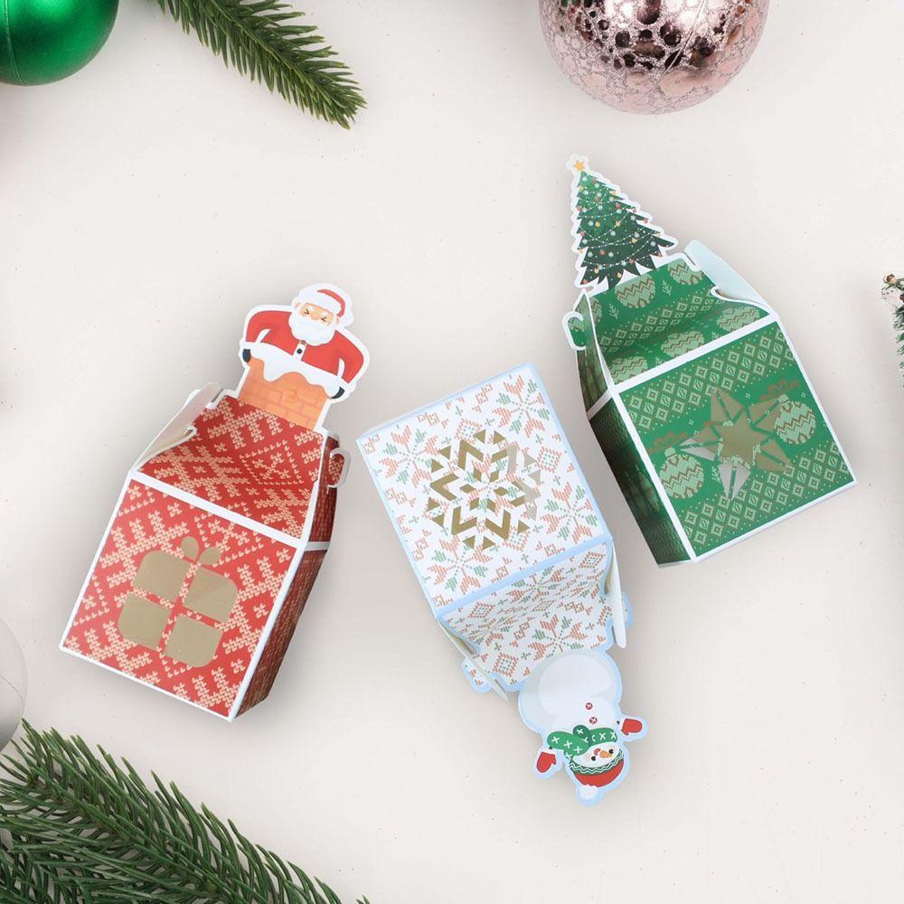 Set 5 Túi Giấy Đựng Kẹo Giáng Sinh / Năm Mới Cho Bé