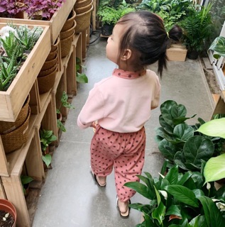 Bộ chấm bi cho bé gái