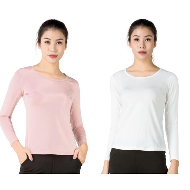 Set 2 Áo Giữ Nhiệt Vicci Cổ Tròn Cotton