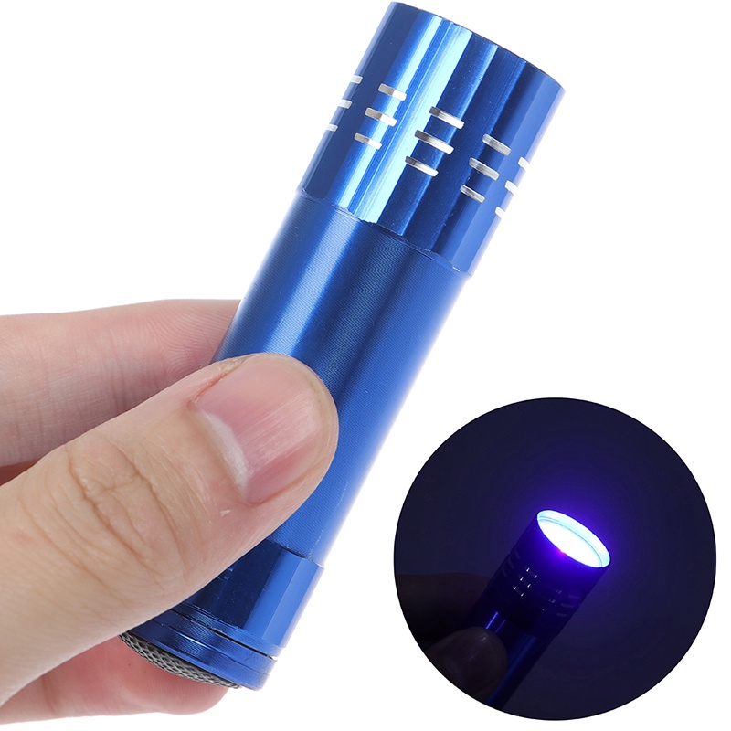 (Hàng Mới) Đèn Sấy Khô Sơn Móng Tay Bằng Tia UV 9 LED mini