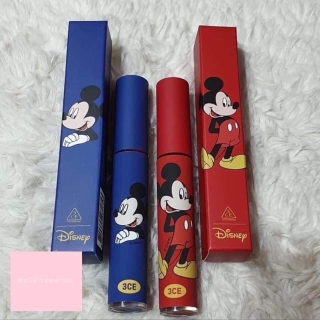 Combo Son 3CE Mickey tặng kèm 1 KHOÁ SON THẦN THÁNH | BigBuy360 - bigbuy360.vn