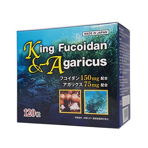 King Fucoidan & Agaricus Hỗ trợ điều trị ung thư, u bướu