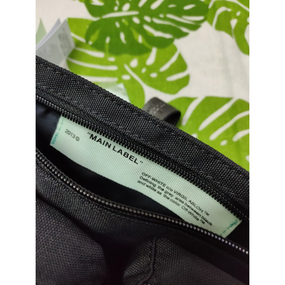 Túi đeo chéo Off White cordura logo print belt bag ss20