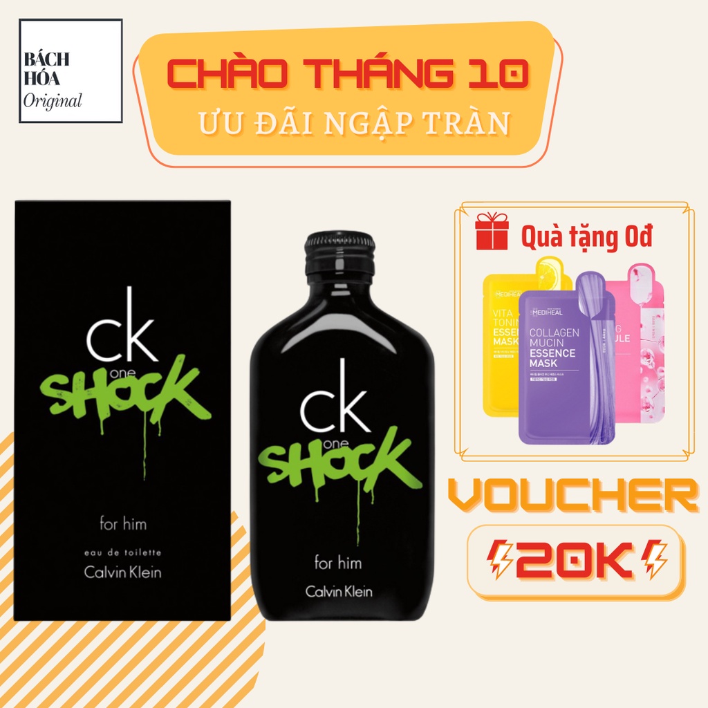 Nước hoa Calvin Klein CK ONE SHOCK NAM EDT 200ml - FULL SEAL