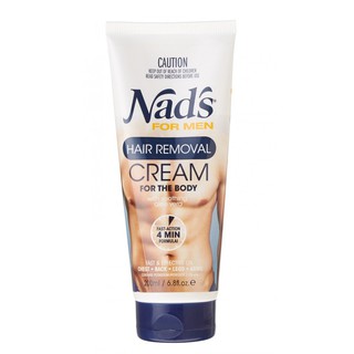 Tẩy lông Nam Nad's HandsFree for Men/Body, 200ml