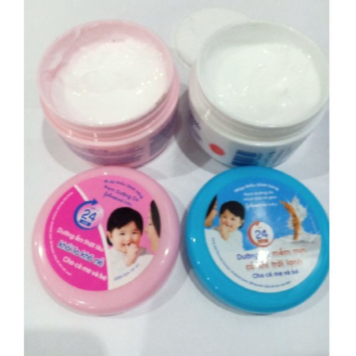 Kem dưỡng da chứa sữa &amp; gạo Johnson's Baby 50g