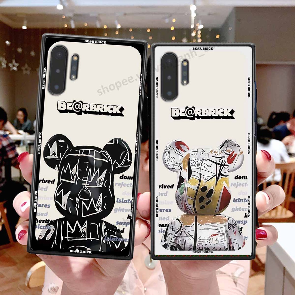Ốp Samsung Note 10 / Note 10 Plus / Note 10+ be@r brick mars thời trang, ốp lưng điện thoại viền dẻo siêu chất