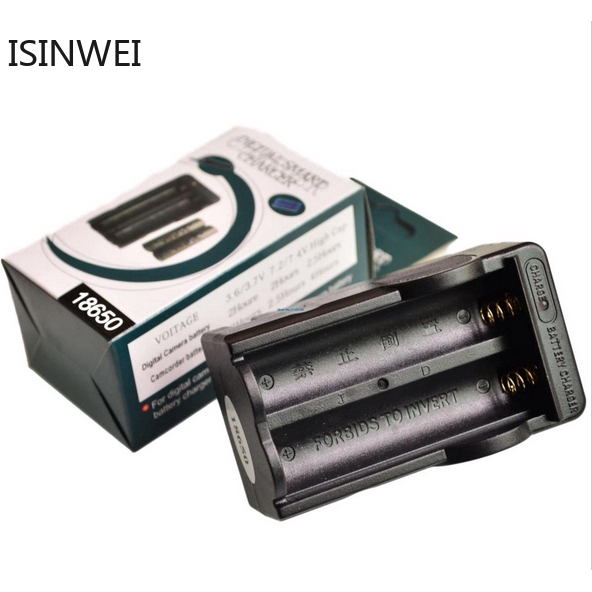 Hộp sạc pin 18650 lithium 3.7V4.2V thông minh 2 ngăn